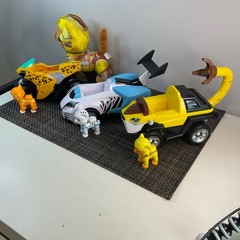 Paw Patrol CAT PACK Set Of 3 Vehicles – Rory, Leo & Cheetah