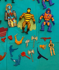 vintage HE-MAN MOTU FIGURES PARTS WEAPONS LOT #248 Skeletor Orko Teela FREE SHIP