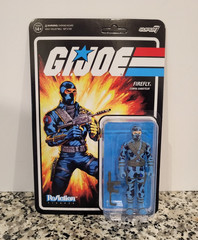 Firefly Blue 2021 G.I. JOE SUPER 7 ReAction 3.75 NEW MOC Unpunched