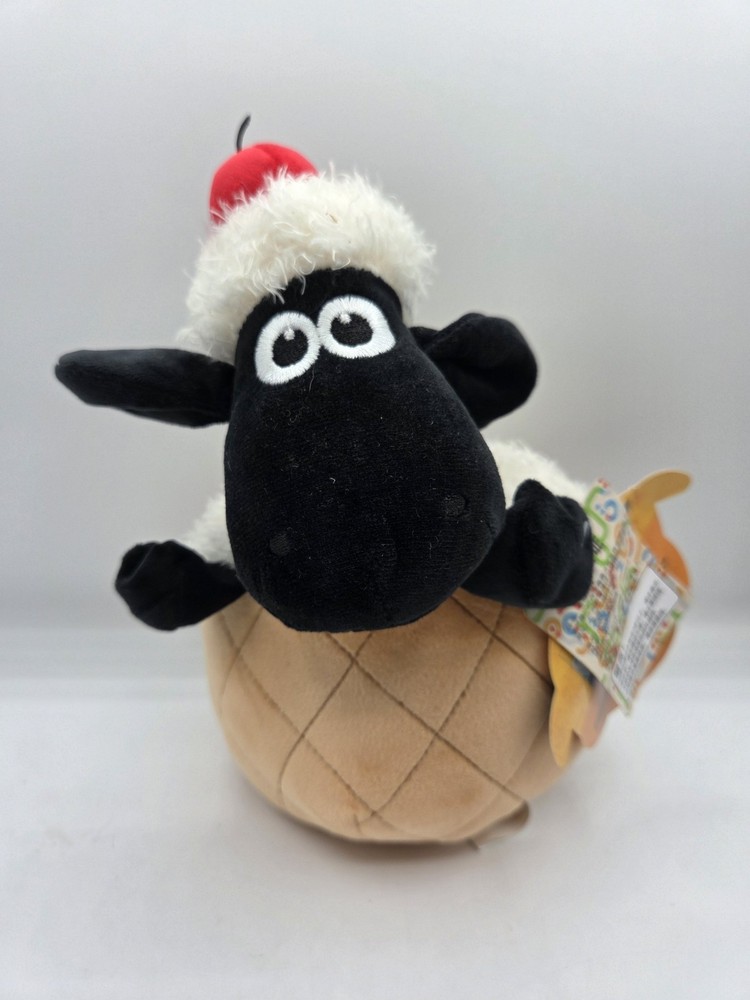 Shaun the Sheep Ice Cream Sundae Plush Doll With Tags 12″