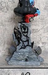 Symbiotic Spider-Man Venom Action Figure 38cm PVC Statue Model Collectible Toys