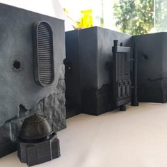 Jedha Diorama for 6 IN Figures (Un-Painted)