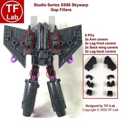 Studio Series Movie SS86 Skywarp Upgrade Kit Gap Fillers Transformers