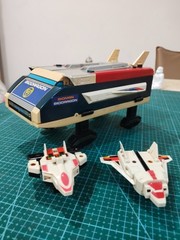 Vintage Pladela Biodragon made in japan & BioRobo Bootleg Taiwan Bioman Sentai