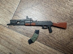 Valaverse Action Force AK Style Assault Rifle GI Joe Classified Custom Fodder