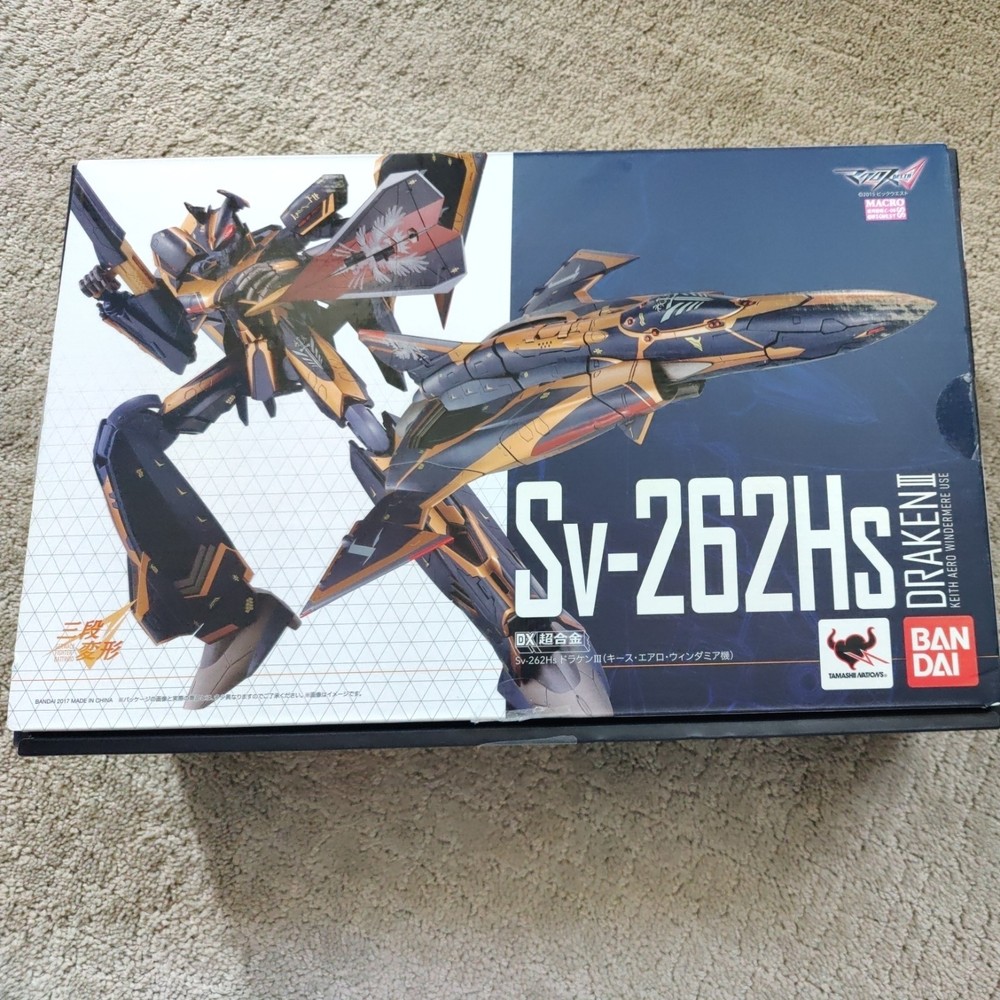 DX Chogokin Macross Delta Sv-262Hs DRAKEN III