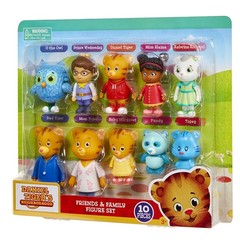 Daniel Tiger’s Neighborhood Friends & Family Figure Set 10 Pack Includes Dani…