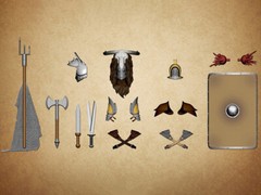 XR-KAC: XesRay Studio 1/12 Quartermasters Color Accessories Set (Ver. A)