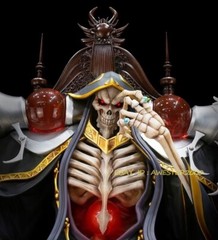 Acme Studio Overlord Ainz Ooal Gown & albedo 1/4 Scale Painted Figure Statue