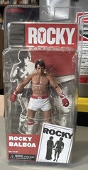 Rocky Balboa NECA Reel Toys Sylvester Stallone Action Figure White Trunks