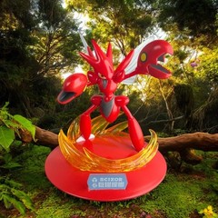 Pokemon Funism – Scizor Anime Brand New Figure Display Johto Region