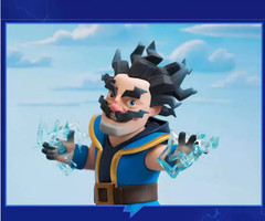 Supercell Clash Royale Electro Wizard Official PVC Figure Statue
