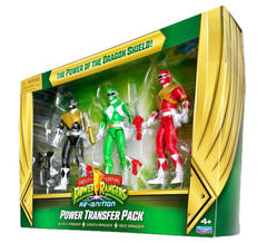 Mighty Morphin Power Rangers Re-Ignition Power Transfer 3 Pack | Black Green Red
