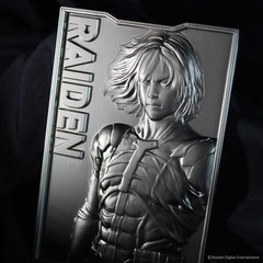 Metal Gear Solid 2 Raiden Limited Edition Embossed Metal Ingot