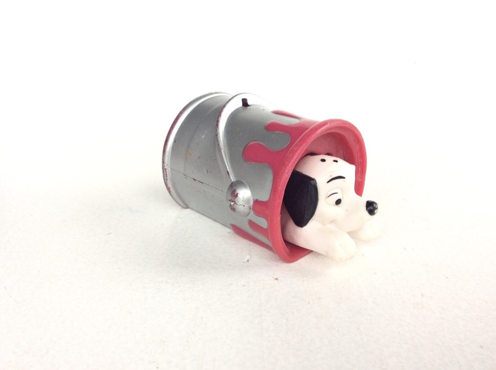 101 Dalmatians Hiding in paint pot Figure, Vintage McDonald’s 1990’s