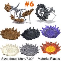 For 1/12 Action SHF Figma Figure Model Stand Holder Tamashii Effect Impact