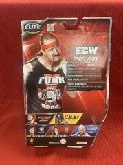 WWE Elite Collection Flashback Terry Funk ECW Title Mattel 2015 NEW L🔴🔴K 🔥🔥