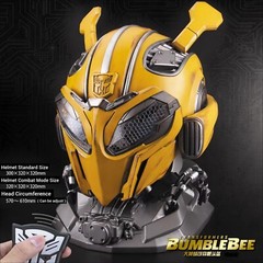Killerbody Transforms Bumblebee 1:1 Electronic Remote & Voice Controlled Helmet