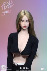 1/6 female head Movable Eye K006 A for Phicen hot toys 12″ figure worldbox ❶USA❶
