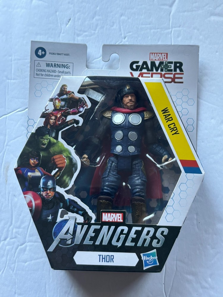 New Hasbro Marvel Gamerverse War Cry Thor 6-inch Action Figure