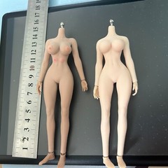 1 pair 1/12 Female Nipple Breast Chest Patches For 6” Figure Body