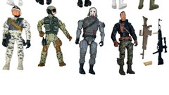 Lanard Top Gun Lot Full Throttle Jet Fighter 14 Action Figures 2020 Walmart