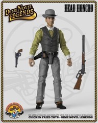 Dime Novel Legends 1:18 scale (4″) old west action figure Head Honcho