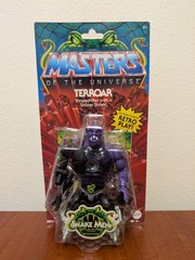 Masters of the Universe Origins TERROAR Snake Men MOTU New! Great Condition!
