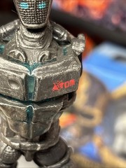 Rare REAL STEEL Atom figure 5″ Series 2 JunkYard Atom Missing Arms Parts/Repair