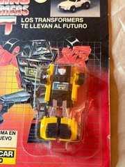 SEALED Windcharger Antex Transformers G1 Robocar Camaro VINTAGE ARGENTINA
