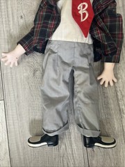 Pee Wees Playhouse Billy Baloney Ventriloquist Dummy And Pee Wee Herman (Both)