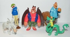 Disney Onward Movie Figure Set of 14 Toy Kit with 10 Figures, 4 Fun Stickers
