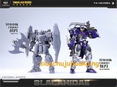 CangToys TA-HCZ001 Transage Blacanidae 18cm Action Figure Transform Figure Model