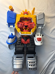 Bandai Power Rangers GaoLion/Gaoking 24 in Multicolor Plastic Lion Action Figure