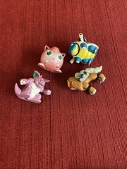 Pokemon Tomy Vintage Pencil Topper Lot – Entai Nidoking Jigglypuff Blastoise