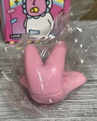 My Friend Pink Rabbit Inspired Cartoon Funny Novelty Figure Confirmed Toy – Yoga