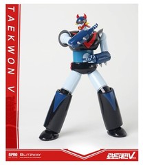 5PRO STUDIO Alloy Robot Taekwon V 17cm High Quality Mini Action Figure Korean