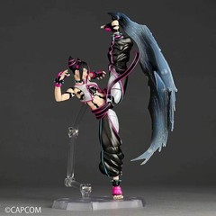 Kaiyodo Revoltech Amazing Yamaguchi Juri Street Fighter 6 Action Figure Toy New