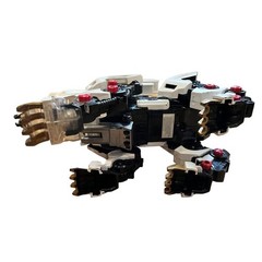 2002 Hasbro Tomy Zoids White Liger Zero Action Figure Robot Lion UNTESTED As Is