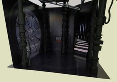 TVC Window Room Carbon Freeze Chamber Playset Diorama Hasbro Vintage Collection