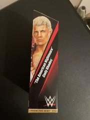 Mattel WWE Elite From The Vault Ringside Exclusive Wave 4 Cody Rhodes Figure