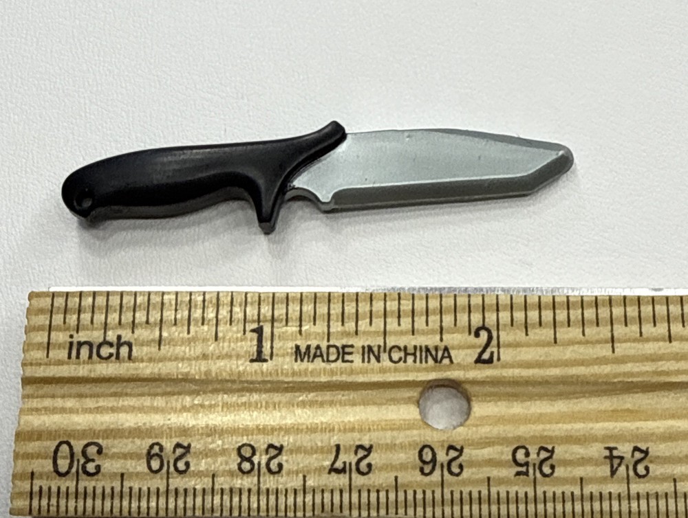 GI JOE 12”- Knife Black Silver 1/6 ScalenDragon 21st Century Power Team CL