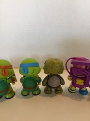 Kid Robot Teenage Mutant Ninja Turtles Vinyl Figure Lot
