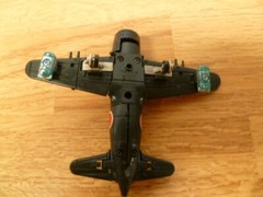 VINTAGE 1984 GoBots Zero Plane Bandai Japan MR-39 NO BOMB OR PROPELLER