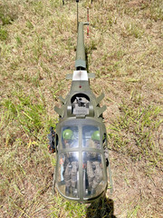 21st Century GI Joe 12″ 1/6 scale Ultimate Soldier Loach helicopter, COMPLETE