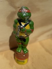 TEENAGE MUTANT NINJA TURTLES BUBBLE BATH VINTAGE 1989 8.5 Fl Oz SEALED, 10”