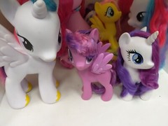 Lot Of 27 My Little Pony Figures All 2000’s, Varies Sizes & Bag Of Brushes