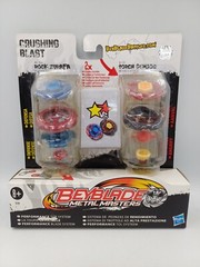 Beyblade Metal Masters Crushing Blast Rock Zurafa & Torch Gemios – Hasbro 2012