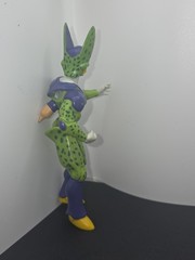 Dragon Ball Z action figure Cell green purple yellow plastic anime