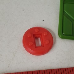 1989 TMNT Crazy Artillery Trash Can Double Barreled Plunger Retrocatapult Parts